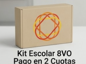 Kit Escolar 8VO - Pago en 2 Cuotas